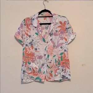 J. Crew pajama shirt